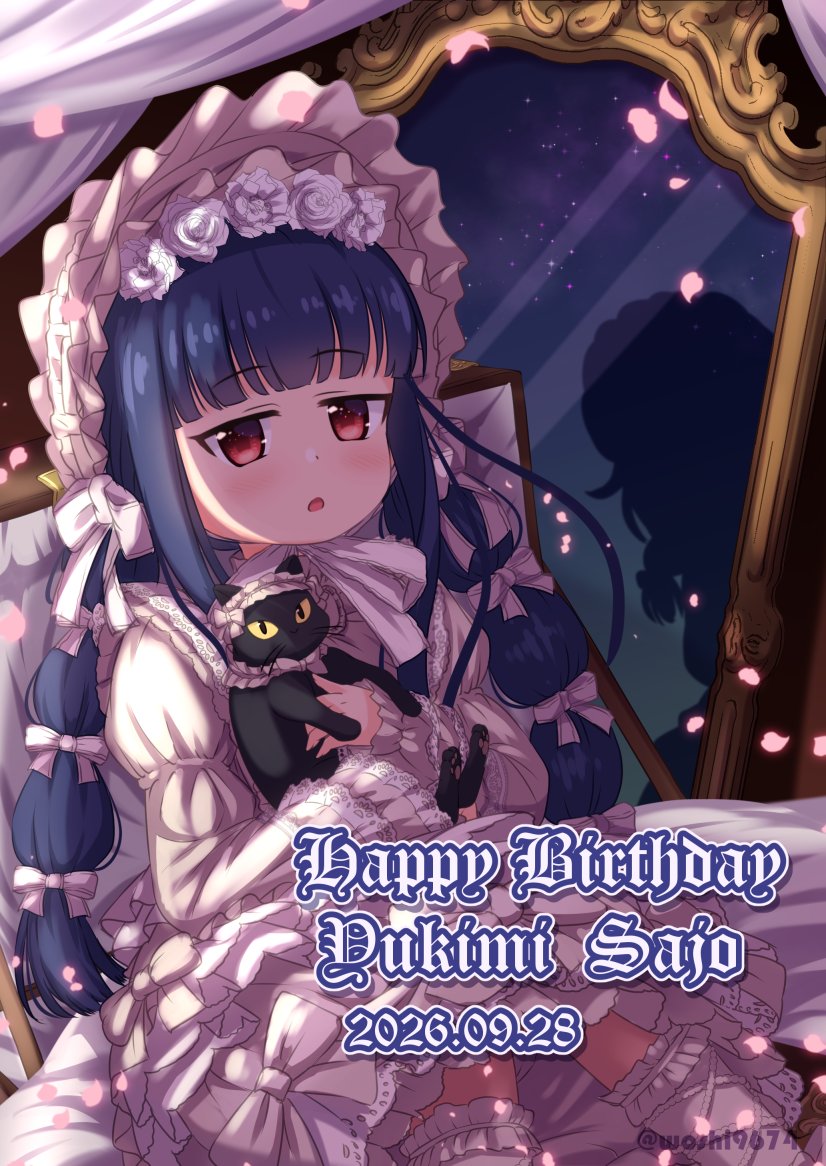 woshi9674's tweet photo. 雪美ちゃん誕生日おめでとう！！🐈‍⬛🌹
#佐城雪美
#佐城雪美生誕祭2026 https://t.co/pvilMd2cQ0