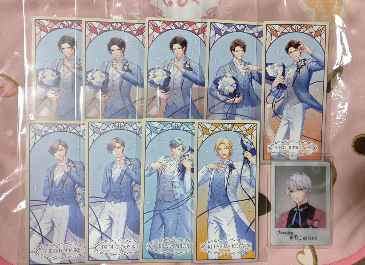 fj_xo1105's tweet photo. 【交換】スタマイ スタンドマイヒーローズ 10周年 10th Bigしおり

譲)関3.渡部.朝霧.京介.日向.桐嶋

求)カナメ

郵送または29日池袋手渡し希望です。
検索からお気軽にお声がけください😊 https://t.co/K6dpCXzdoe