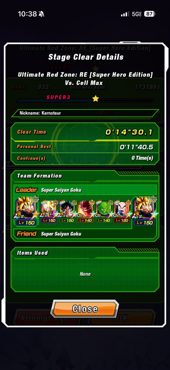 Karnotaur7's tweet photo. This is because at end of the day, damage reduction support trumps all other support in the game 

It’s completely up to dokkan how this guy will age, if they give golden fighters any top tier characters with damage reduction support then he’s fine just look at agl ss4 gogeta https://t.co/vC6q7Kt7yp