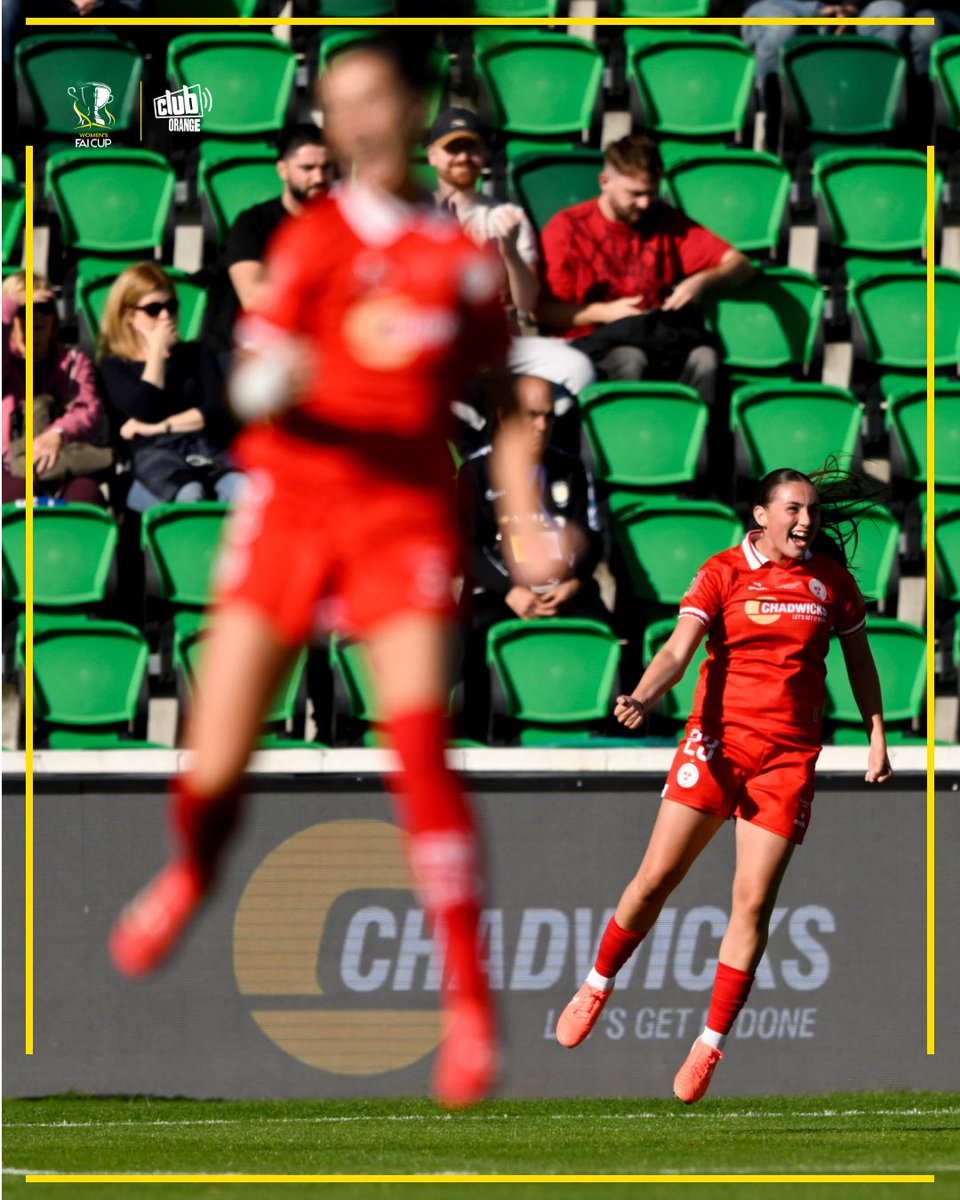 FAIreland's tweet photo. Halle Harcourt putting Shels ahead 👊

23’ | 0-1 https://t.co/8DgkSEPlwT