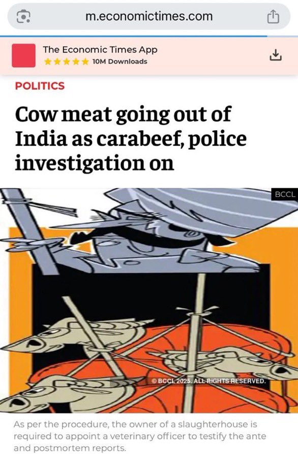 Diwedi01's tweet photo. Modi called gau rakshaks “goons,” , Himanta said cow protection isn’t the govt job. Kiren advocated beef-eating, Sudhanshu classified edìble cows, RSS chief Bhagwat suggested Hindus eat beef for “Social harmony.” Now Dhongi giving jumla of 'pashu' but won’t bring the policy. https://t.co/6F4MnseIFj