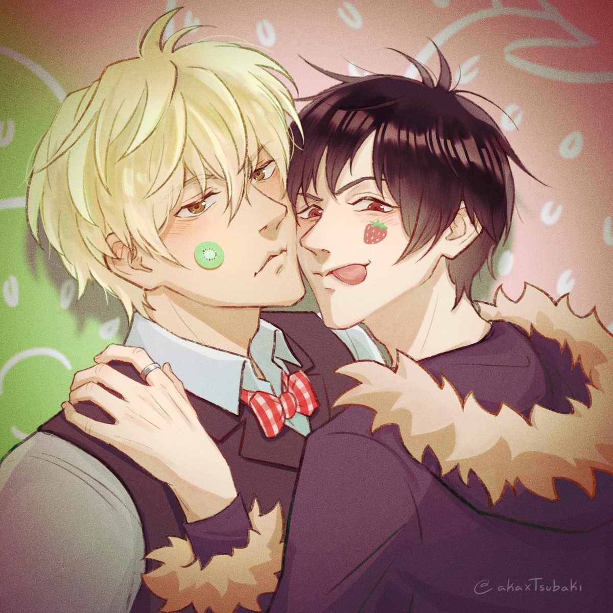 akaxTsubaki's tweet photo. 🥝🍓✨
#shizaya https://t.co/xf07WFdUHi