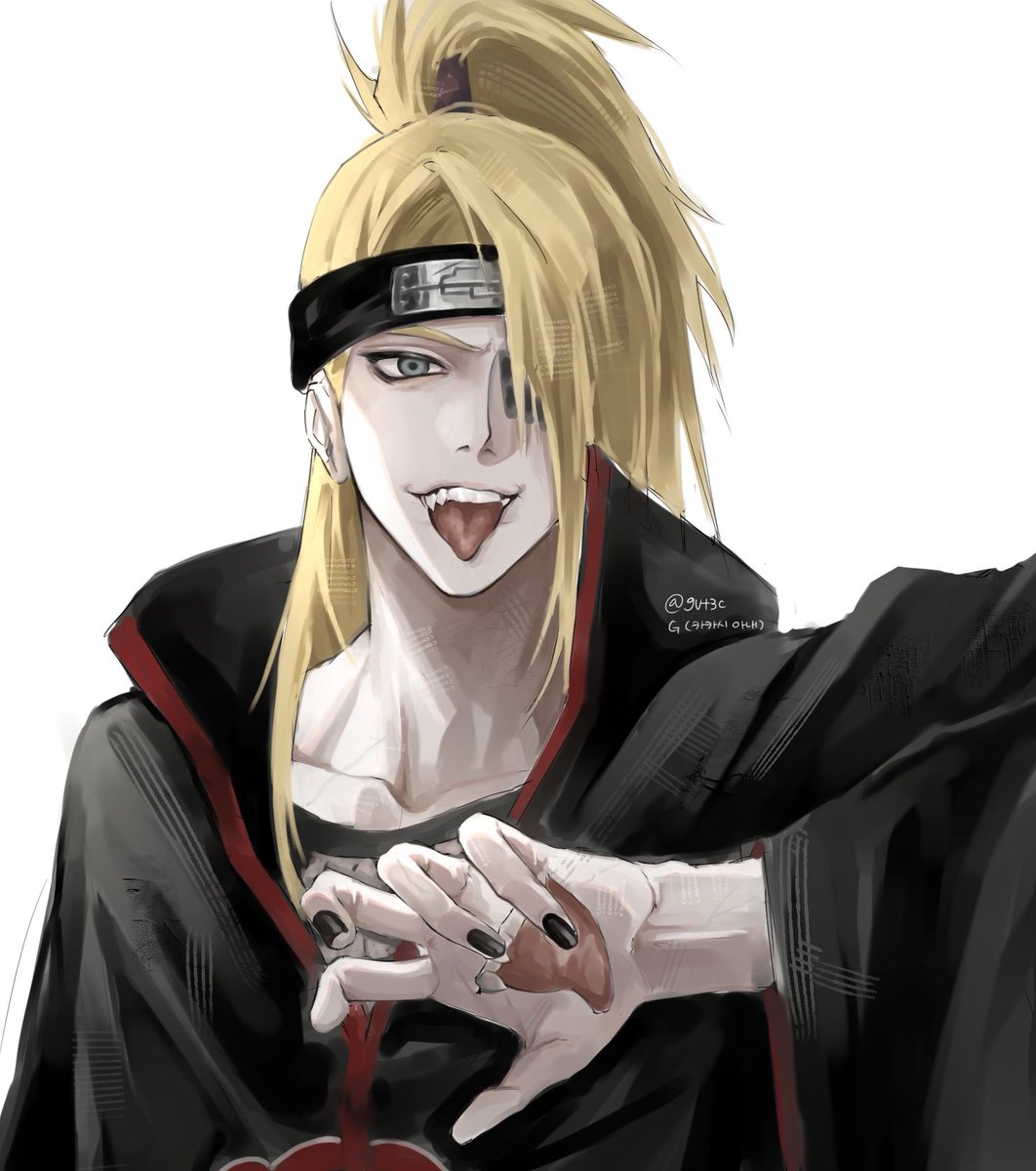 gvt3c's tweet photo. #deidara 
#デイダラ 
데이다라 그렸어요! 
진짜 매력있는 캐릭터 🦊 https://t.co/VqkiqbmgvX