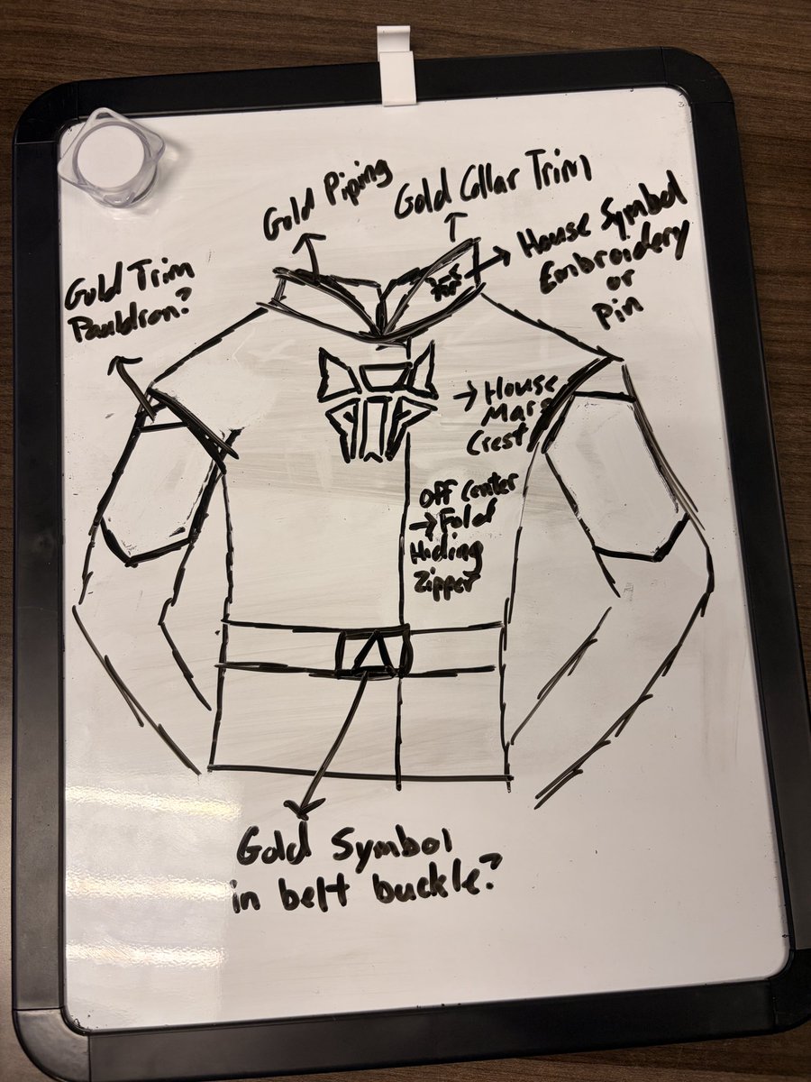 zach_mkr's tweet photo. Been brewing up an institute cosplay from Red Rising, are we cooking Howlers?? https://t.co/Gdq5rlNzo4