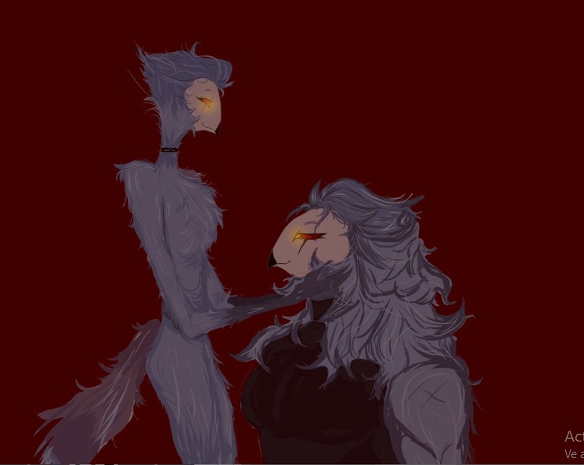 venequitz's tweet photo. Quiero venir a presumir estos dos hermosos dibujos que hizo @TheAngel_1929

Dibujas súper hermoso muchas gracias ~^^ 

#art #goetia #HelluvaBoss‌fanart https://t.co/goPD7k9OpH