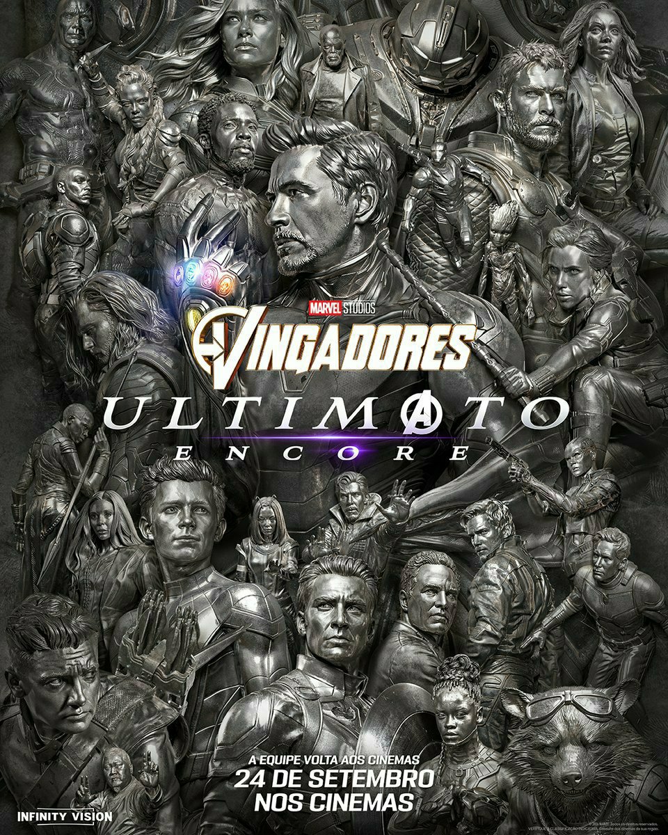 Boxreport's tweet photo. 'Vingadores: Ultimato Encore' arrecadou mais de U$ 85 milhões em seu relançamento nos cinemas. https://t.co/BdOMZUHSS9