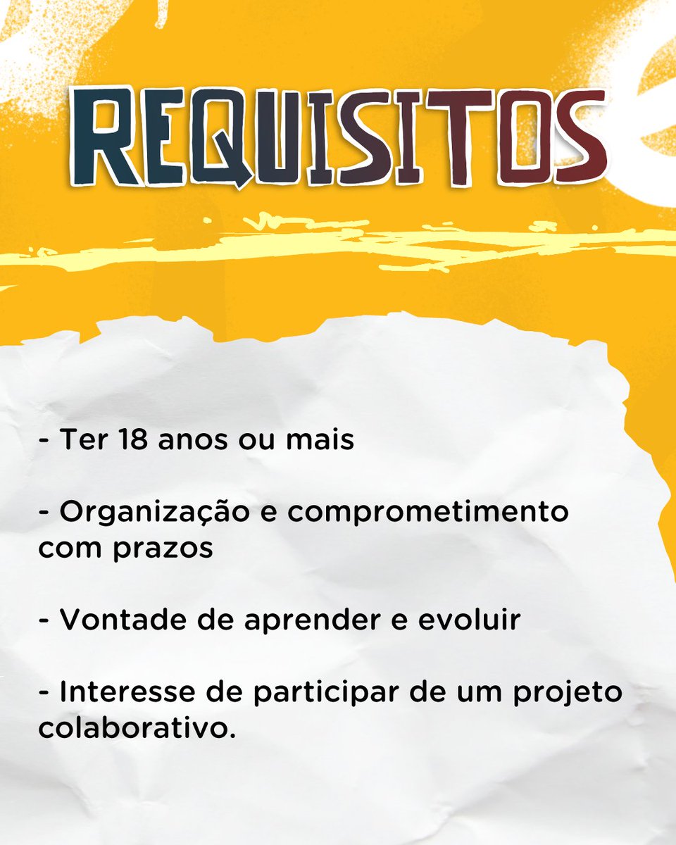 UrutauStudio's tweet photo. Vagas abertas no Estúdio Urutau! Buscamos artistas para as nossas produções! ✨

Não exigimos experiência profissional: o importante é dominar sua área e querer crescer com a equipe.

🔗 Link do formulário na bio. Esperamos por você! 💛

#SenseLife #animação2d https://t.co/NJ5lLazVSB