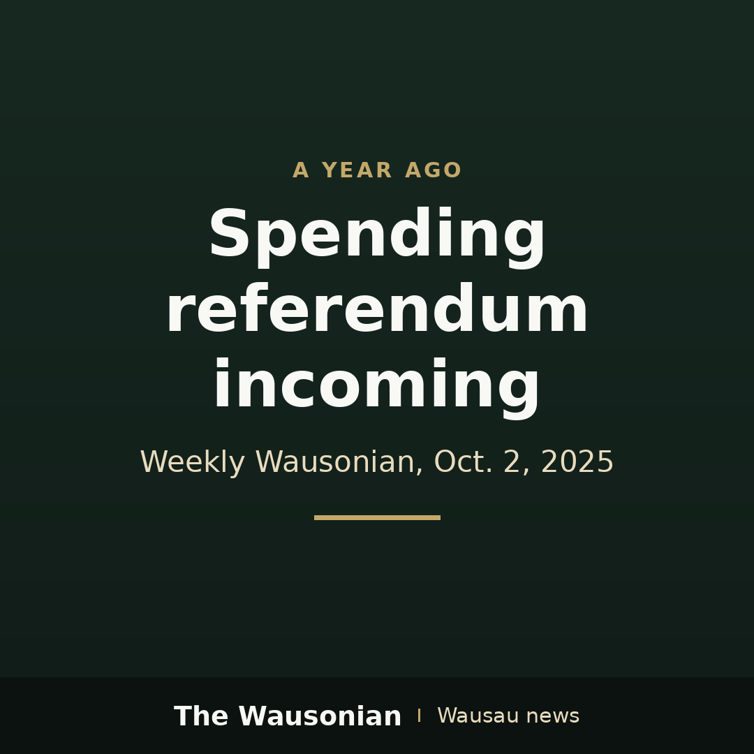 TheWausonian's tweet photo. A year ago, Wausau's finance director floated a referendum to exceed state levy limits as grant money for new firefighter positions ran out. Voters later approved it. Here's where it started.

↓ https://t.co/KWF1MjUgPs