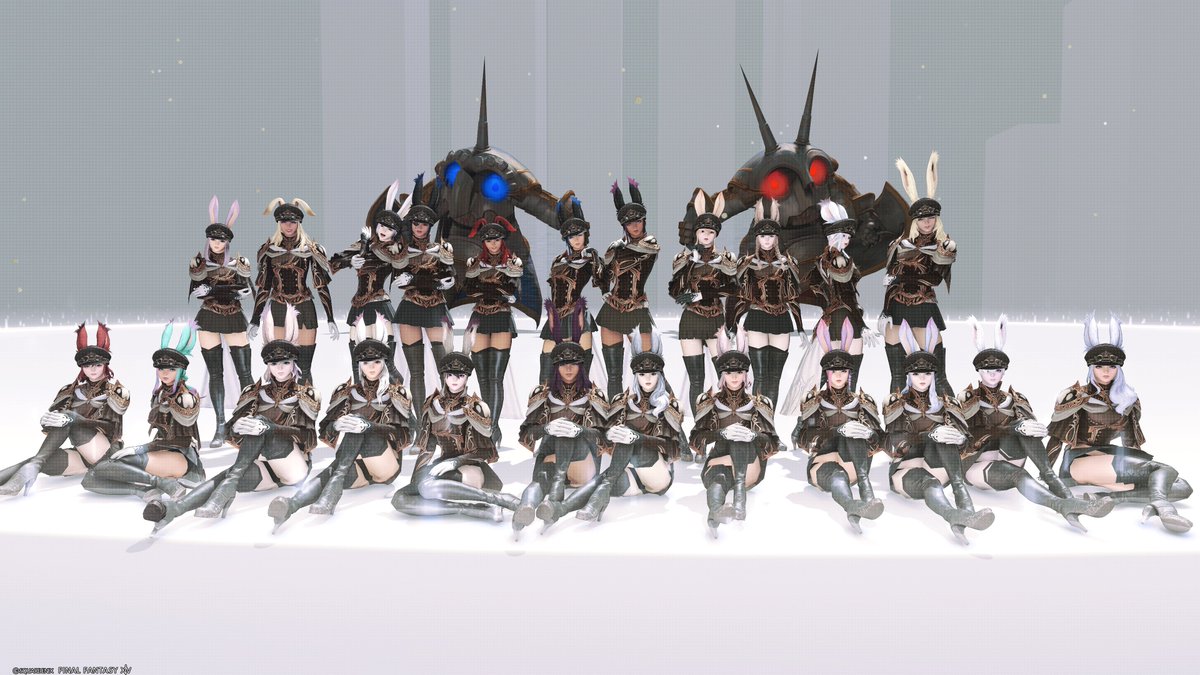 Kali_Kariya's tweet photo. オフォカーリー！🐰昨日のLS撮影会！
#FF14 #FF14SS #ヴィエラ #おはうさ #おはウサ
#ルナエン軍服撮影会 #木花咲耶姫 https://t.co/cUEeOZYILI