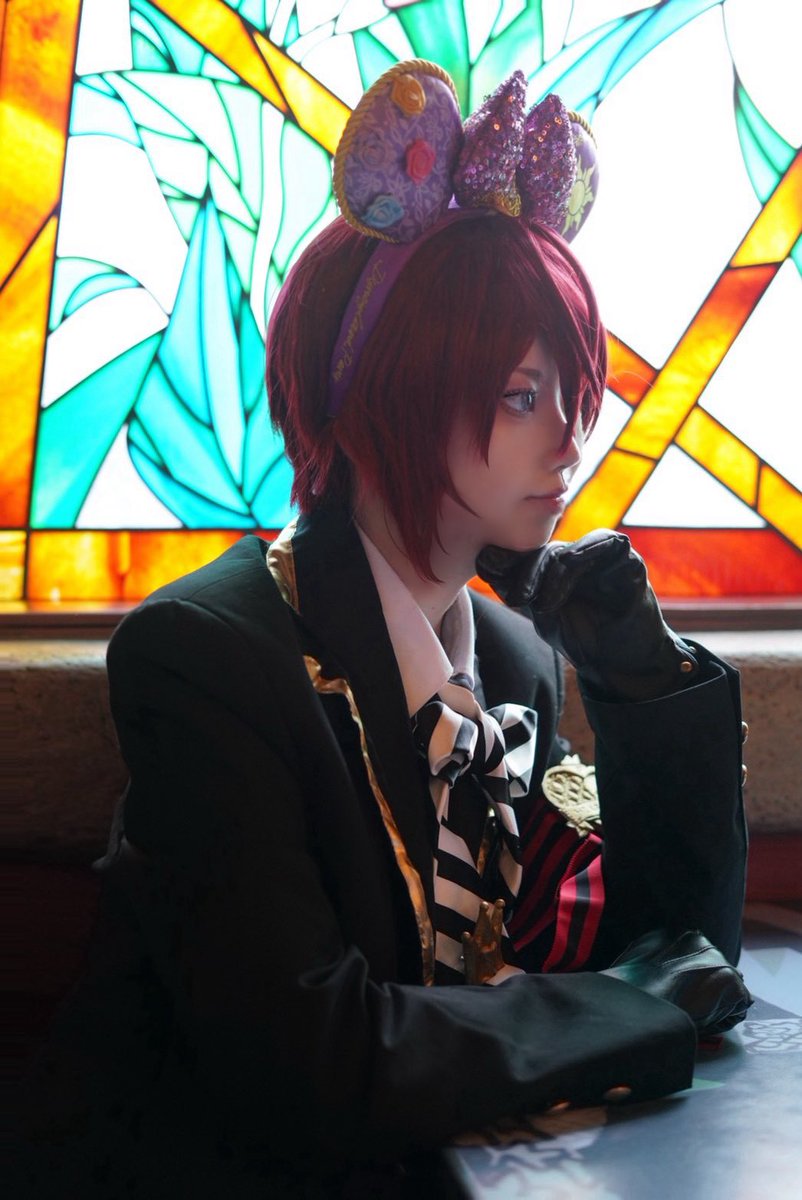 sunsan_m's tweet photo. 次のプランを考え中の寮長➿💭

#Dハロツイステ  #Dハロ仮装2026 https://t.co/HEWf4mP1Fs