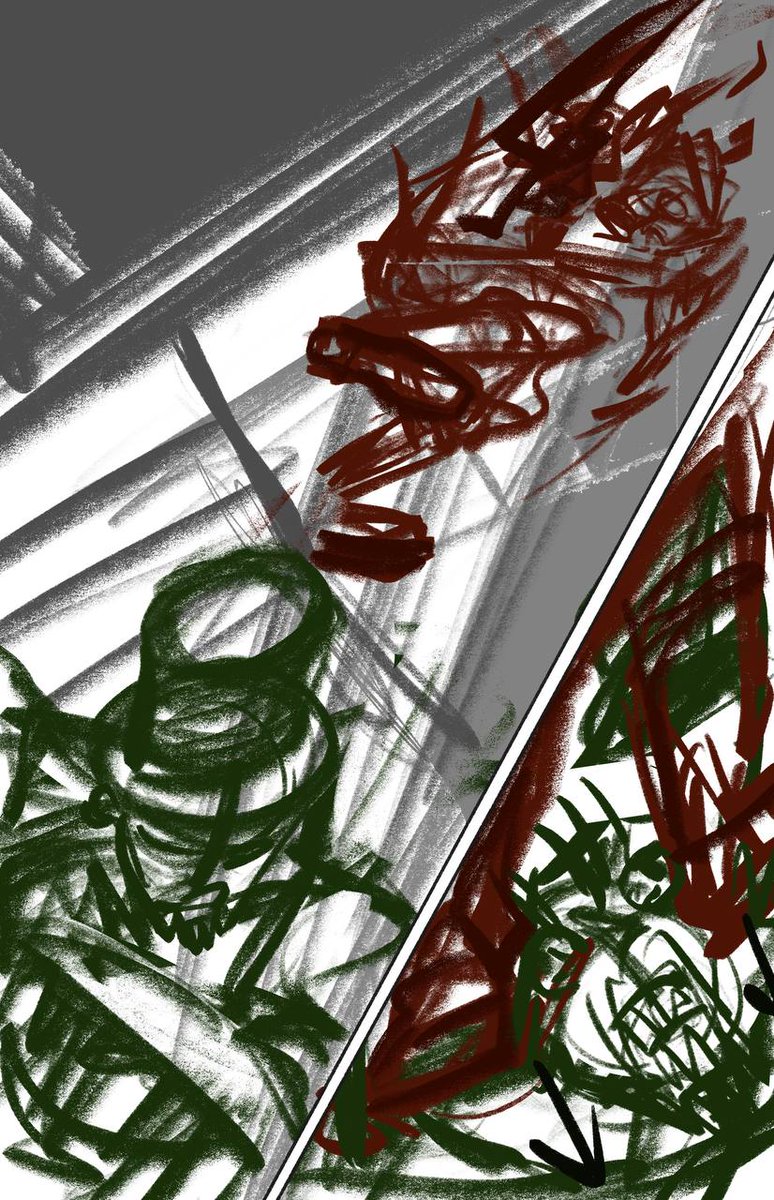 tex_textetexter's tweet photo. Rough comic storyboards for a few pages of action/brawling! Working title for now is 'In the Hat' haha.

Dropping an immediate spoiler: the Whalers are Aedan and Thomas. The Hatters guy - for now, it's a secret~

#Dishonored #Eikas_comic #fan_comic #videogame https://t.co/9yWOFFEdMp