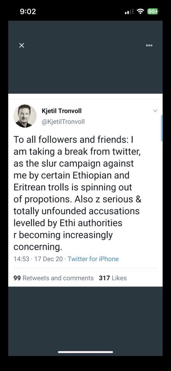 yemanekeleta's tweet photo. @KjetilTronvoll was detained 2020 for raping minor in Mekele, Tigray, expelled from Ethiopia, he promised to stay away from @Twitter / X &amp; now he’s back 🤷🏽

@_AfricanUnion @african_stream 

@UN @NorwayMFA   @elonmusk https://t.co/HaLaobM6Oa