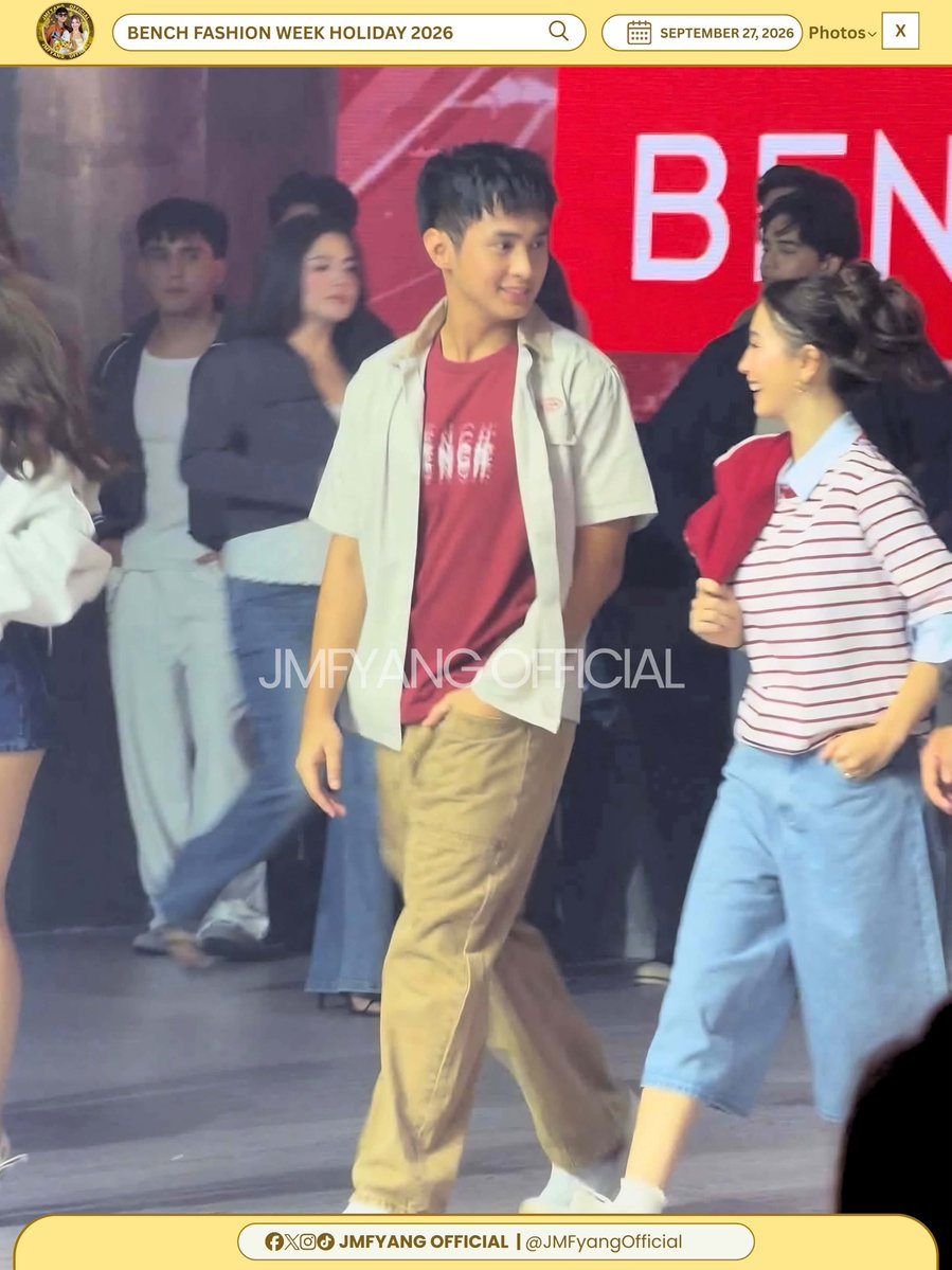 JMFyangOfficial's tweet photo. Just JMFyang and their face cards refusing to decline. 💛

JMFYANG WEAR THE MOMENT
#SOFIASMITHRunwayChic
#JMIBARRAStyleInEveryMove https://t.co/o6jaf2QCll