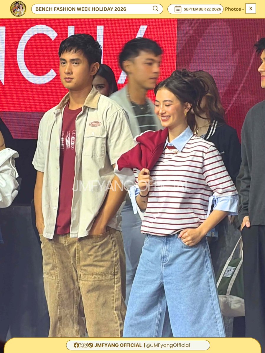JMFyangOfficial's tweet photo. Just JMFyang and their face cards refusing to decline. 💛

JMFYANG WEAR THE MOMENT
#SOFIASMITHRunwayChic
#JMIBARRAStyleInEveryMove https://t.co/o6jaf2QCll