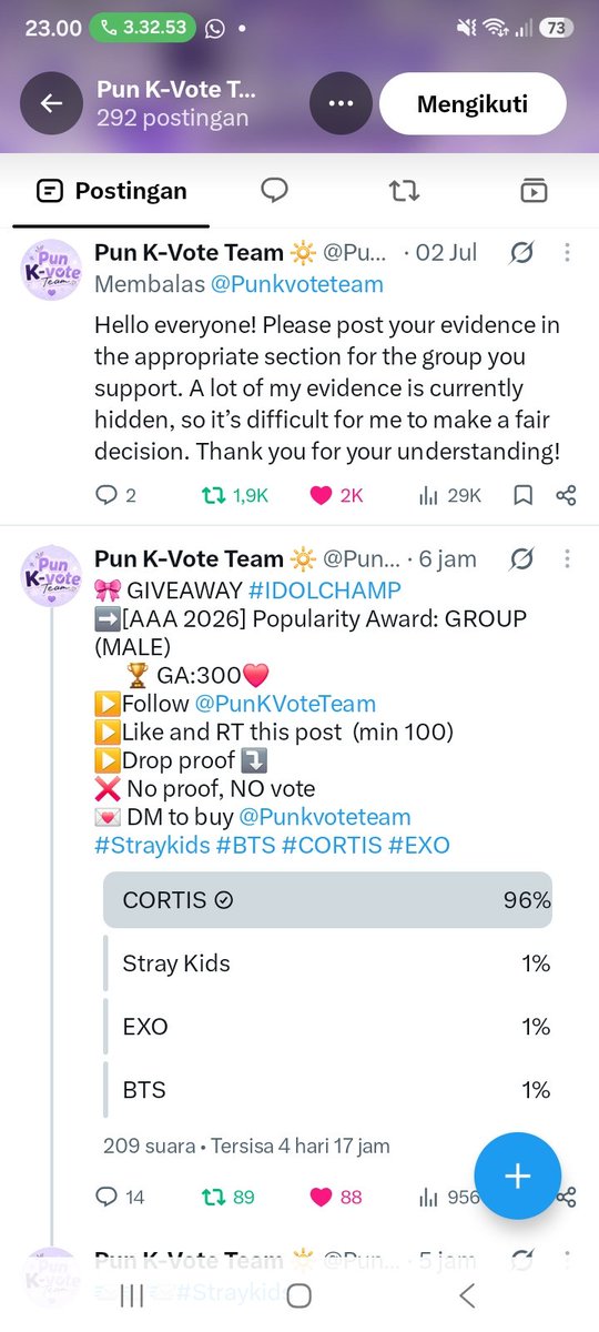 artikaathtt's tweet photo. @Punkvoteteam #CORTIS https://t.co/Tjrp0QIk7z
