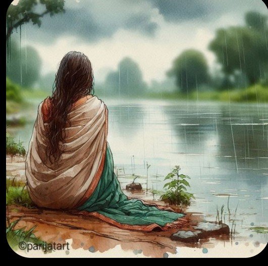 NeelamWrites's tweet photo. मरूस्थल की रेत में
 अचानक अदृश्य हुई
 नदी सी होती है
 प्रेम की यात्रा...
जाने कब...
सब लुप्त हो जाता है 
राहें
मुक़ाम
स्मृतियाँ
अस्तित्व
 प्रेम
और प्रतीक्षा...

 पर धरा के भीतर
 जारी रहती है
 उस नदी की विदा यात्रा

 और शुष्क पलकों
 के भीतर 
प्रेम का अनवरत सफ़र...

 कुछ यात्राएँ
 प्रतीक्षा की मोहताज नहीं होतीं...!!

#नीलम