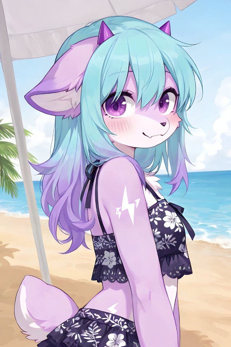 Z133848302X's tweet photo. #furry #furrygirls #furryart #ai #kemono #AIart #CO LUMI https://t.co/y5JNSiv7pS