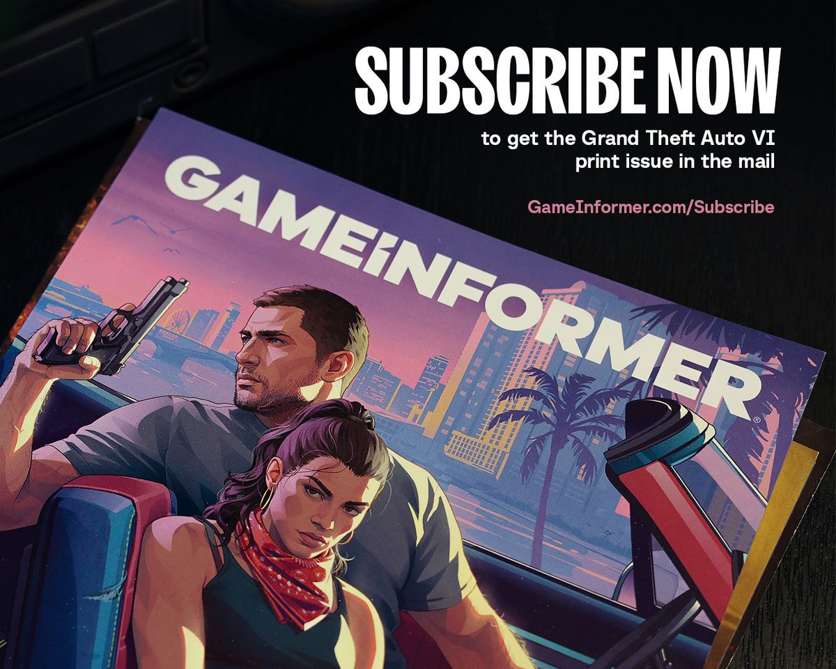 Game Informer Highlights Minimal-Text GTA VI Cover as Art Collectible