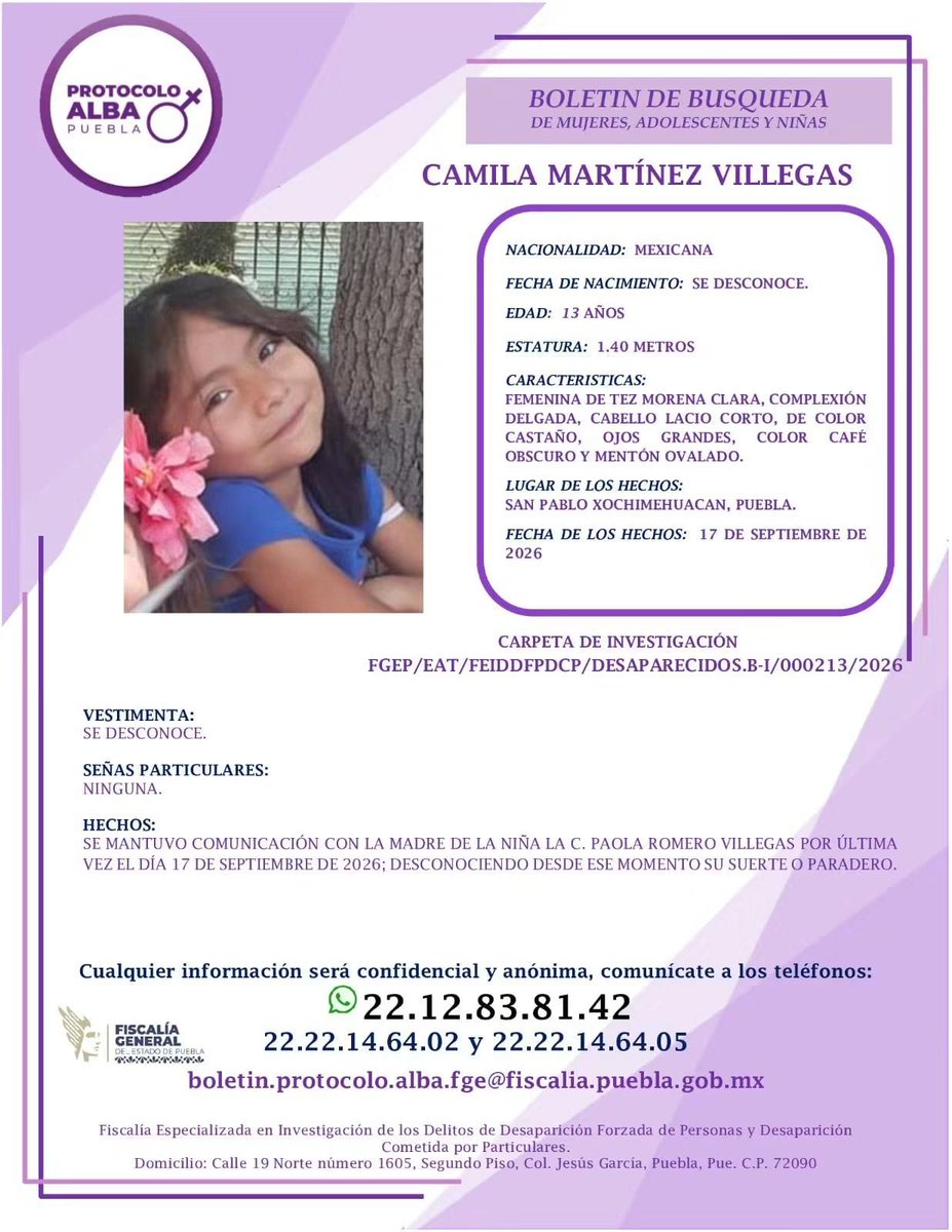 BereZern's tweet photo. Ayúdanos a encontrarlas, por favor. Madre e hijas desparecieron el 17 de septiembre en San Pablo Xochimehuacan. https://t.co/ub3czXtjd4