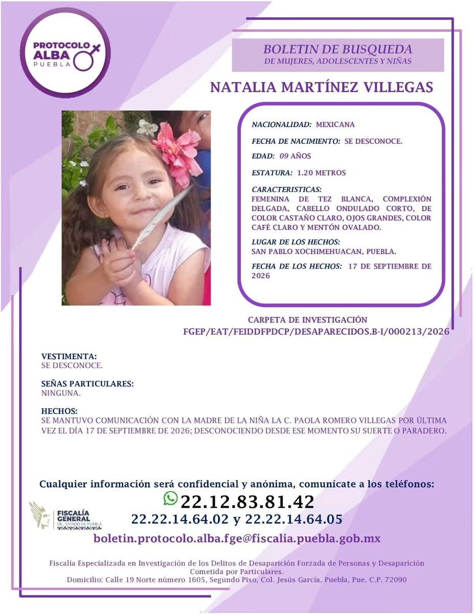 BereZern's tweet photo. Ayúdanos a encontrarlas, por favor. Madre e hijas desparecieron el 17 de septiembre en San Pablo Xochimehuacan. https://t.co/ub3czXtjd4