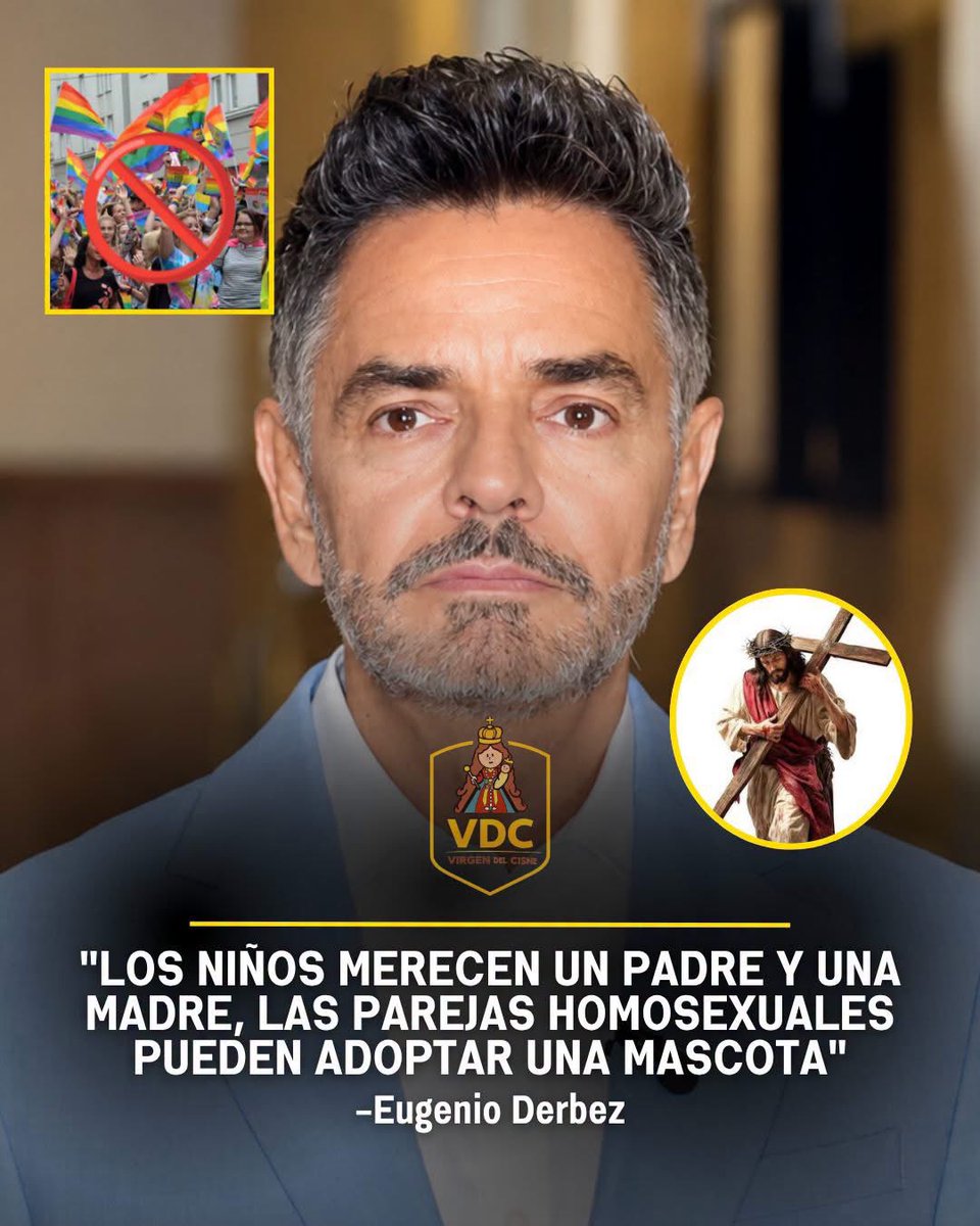 VigiaCiudadano7's tweet photo. Una frase puede incendiar las redes en cuestión de horas… aunque nadie pueda probar que realmente fue dicha. En Facebook y Twitter circula una supuesta declaración atribuida a Eugenio Derbez sobre crianza y adopción: “Los niños tienen derecho a crecer con un papá y una mamá”

Lo que sí es real es el debate que abre: 
¿Debe importar más la “composición” de la familia… o la capacidad de brindar estabilidad, protección y amor?
En cualquier caso, el interés superior del niño debería ser el centro de toda conversación. ¿Tú qué piensas? ¿Importa quién lo dijo o importa el fondo del tema?