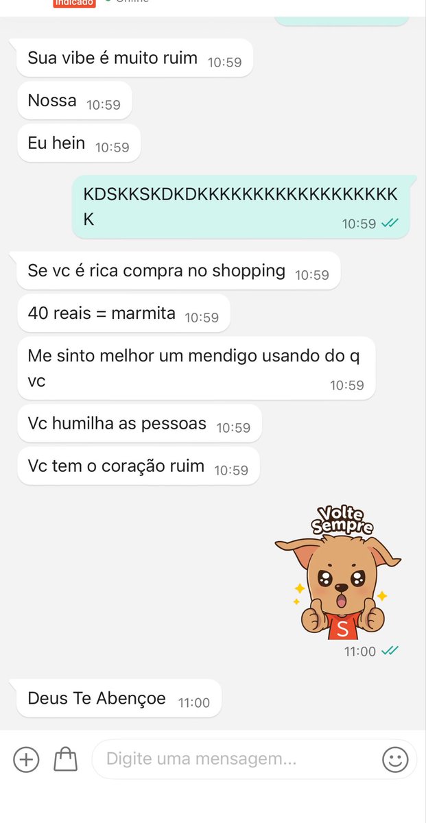 Unknownm4ri's tweet photo. PQP não to aguentando essa loja da shoppee https://t.co/3uf5Geckld