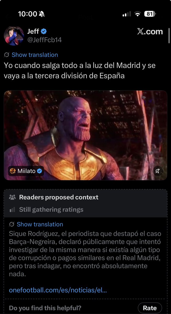 krustyy66's tweet photo. @JeffFcb14 que la misma AI te responda y deje en público la realidad dejandote como un down qué es? 😭🤣 https://t.co/c3FPub6nx3