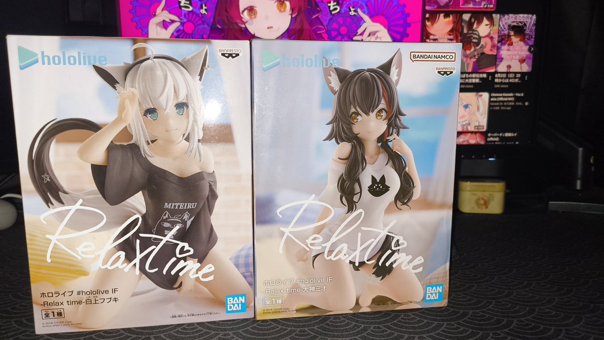 gaddangit07's tweet photo. Got Fubuki and Mio figurines at Anime Fest+ today! ✨

My wallet may be suffering, but I’m happy 😭💸 https://t.co/wu8Cjk5DAX