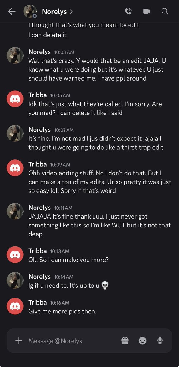 IRLTribberTT's tweet photo. GOT AN IRL REACTION TO MY CUMTRIB!
Her Discord: norelysplays

Seems like she wasn’t too upset by seeing her face covered in a thick creamy load…

20 Likes = I Cumtrib &amp; get her reaction again!
(Trib4Trib = skip the current Trib queue) https://t.co/4ePUsofyqg