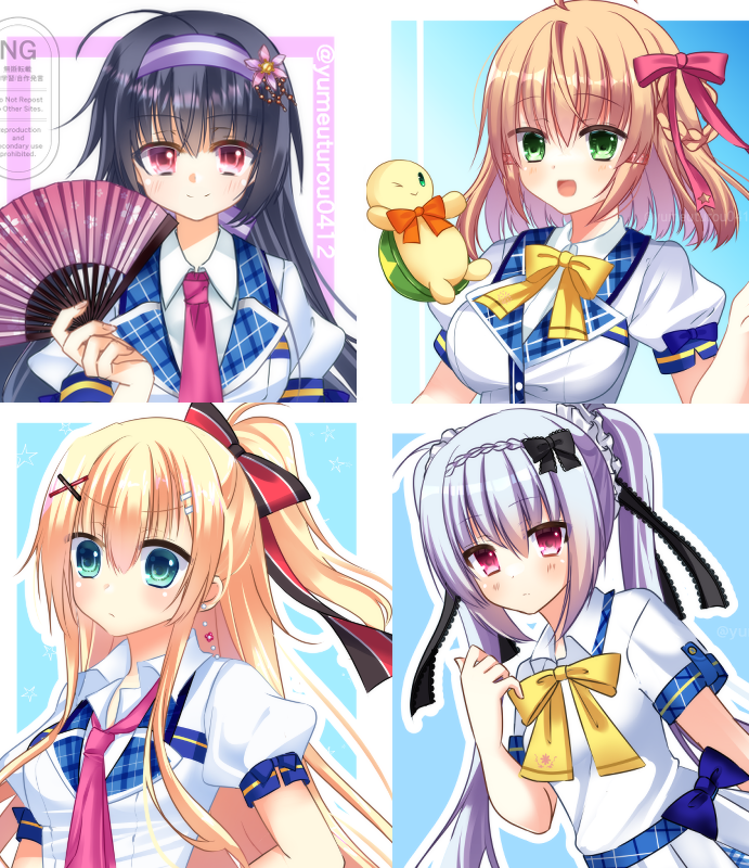 yumeuturou0412's tweet photo. 今まで描いたカルマルカヒロインまとめも上げときますね。 https://t.co/RhsvwpWThn