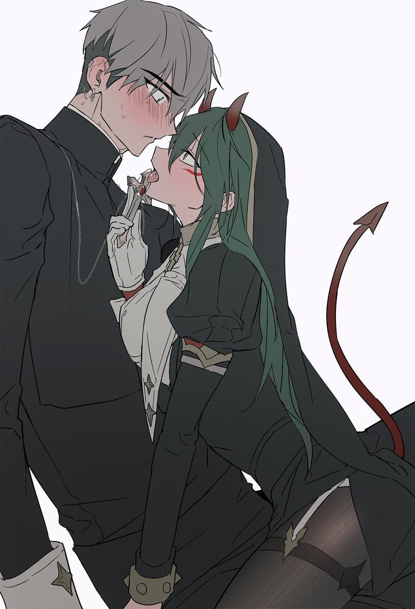 my4top's tweet photo. 신부×악마수녀 개붐업이네요 #kirizuki https://t.co/bwaRlXGbCf