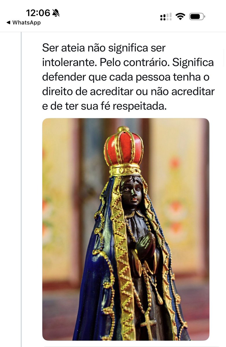 roberta_bastoss's tweet photo. Essa é a publicação pela qual estou sendo processada. André Mendonça determinou a censura dessa publicação a pedido de Flávio Bolsonaro.

Para mim, isso configura perseguição e uma tentativa de silenciar minha manifestação política. Não podemos tratar como normal o uso de mecanismos judiciais para intimidar quem expressa uma opinião.