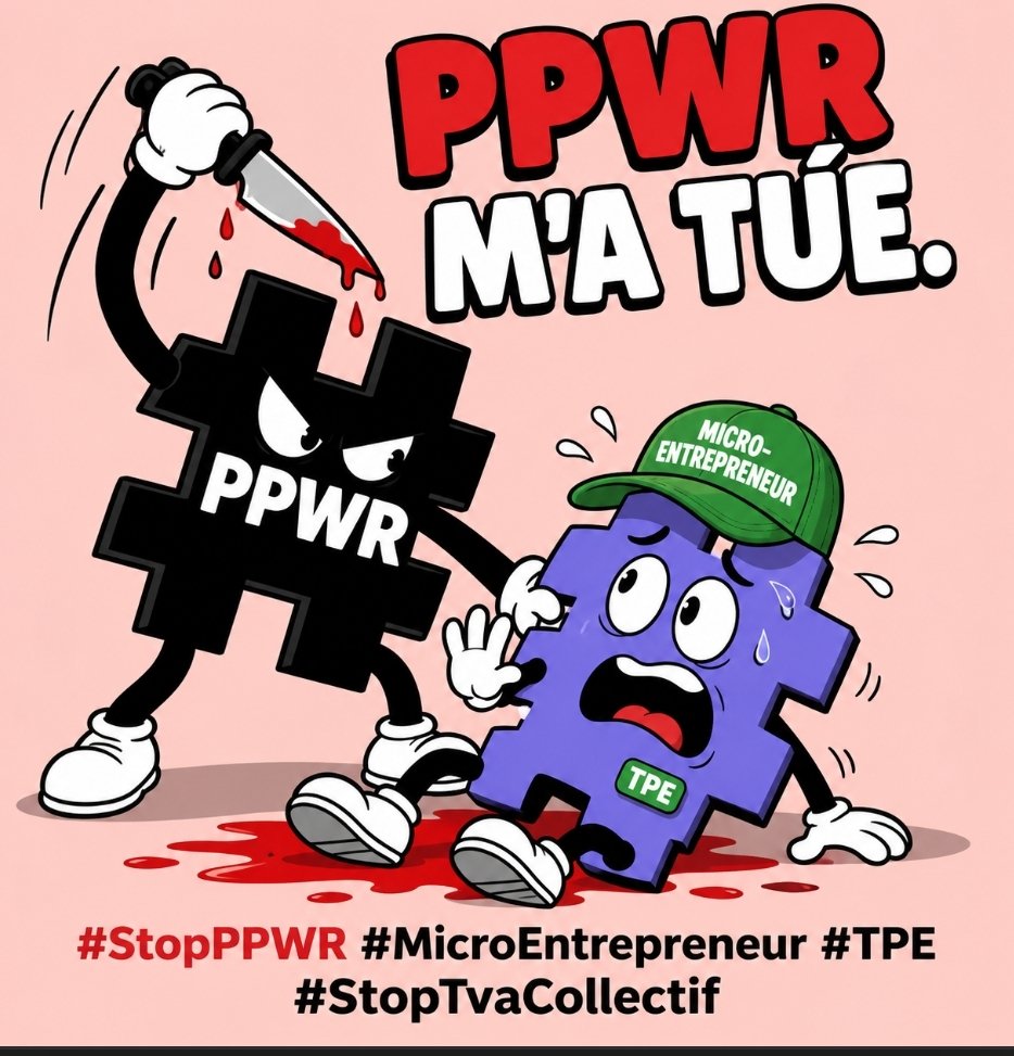 _StephaneMarec's tweet photo. @NPolony Ma question : Pourquoi la France soutient-elle le #PPWR qui interdit de fait à nos PME 🇫🇷 d'exporter dans d'autres pays de l'UE ? Ce gouvernement est-il vendu aux multinationales comme Amazon ? https://t.co/PyS0rW6yAz