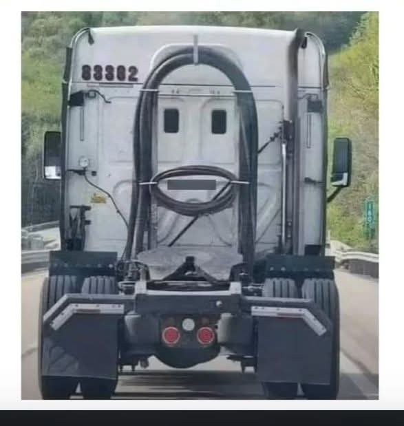 PecanC8's tweet photo. What it could look like when Jesus takes the wheel. 😇 ❤️ 😂 https://t.co/6s6WRDKpAj