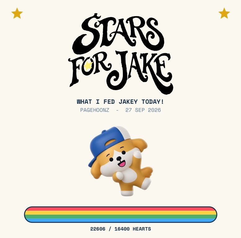 pagehoonz's tweet photo. today’s jellies ⭐️🩵

#STARSVOTE4JAKE
#JAKE #ENHYPEN #제이크 https://t.co/hTDRyL719q