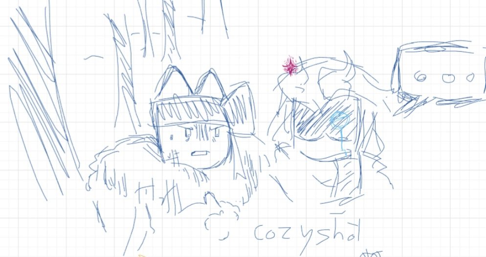 Bubbledrawz24's tweet photo. another doodle #coilshot dump with the goat 🥺🥺🥺 @smolcheeseyy_ 
also cozy2.0 🥺🥺🥺🥺 https://t.co/0hMVfUgnzD