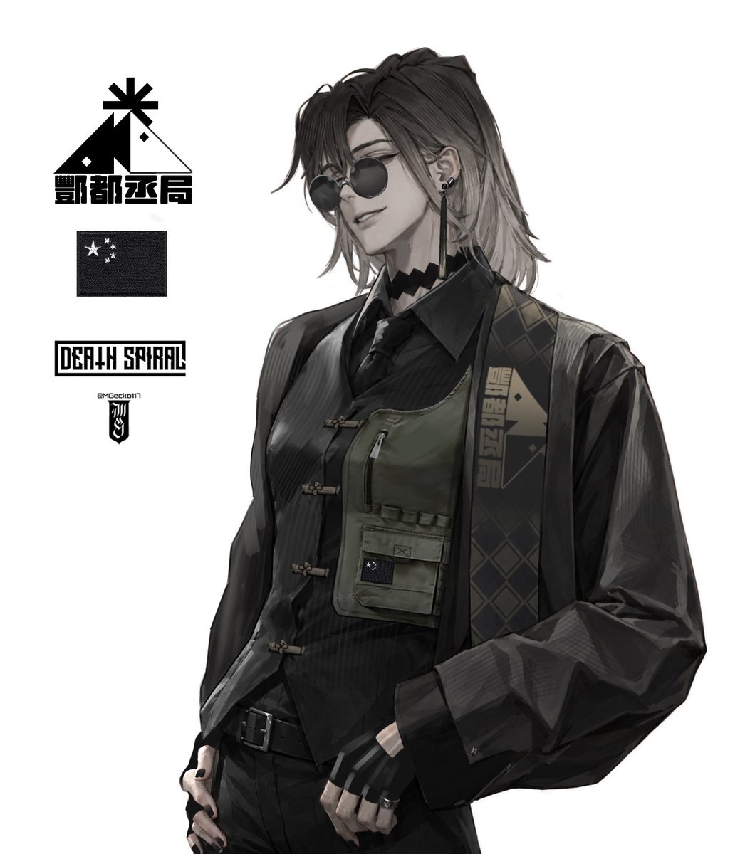 MGecko117's tweet photo. The Judge - Ministry of Supernatural Affairs 

Character design for Death Spiral https://t.co/oiLtXExDQ9