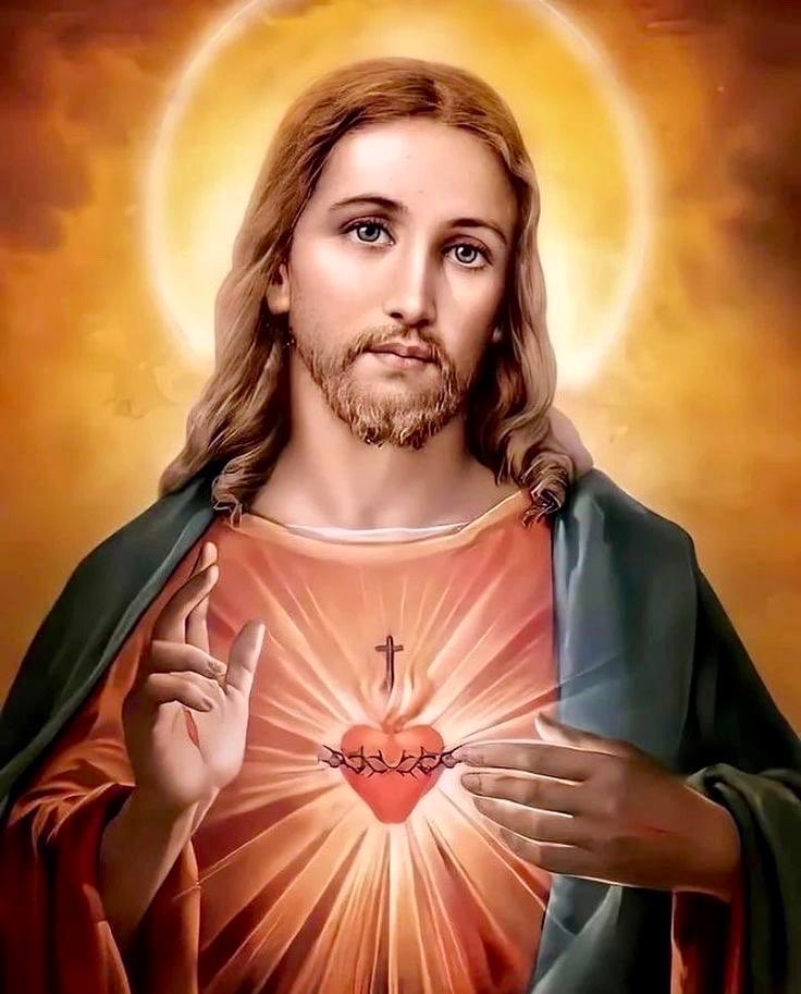 PrayTheRosary's tweet photo. Sacred Heart of Jesus, have mercy on us https://t.co/Z0QyyGkLYO