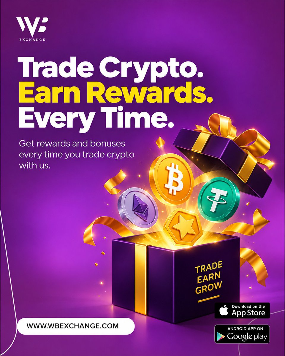 dudiscipline_'s tweet photo. 🚀 Are you tired of crypto trading feeling like stress? WB Exchange makes it easy; trade on Web, iOS &amp; Android. Fast transactions, real rewards, and rates you can check before you commit.

👍 Trade. Earn. Grow.

#WBExchange #OAU
🌐 https://t.co/NII69sQaSz @Wbexchange_hq https://t.co/n8IPfY3osy