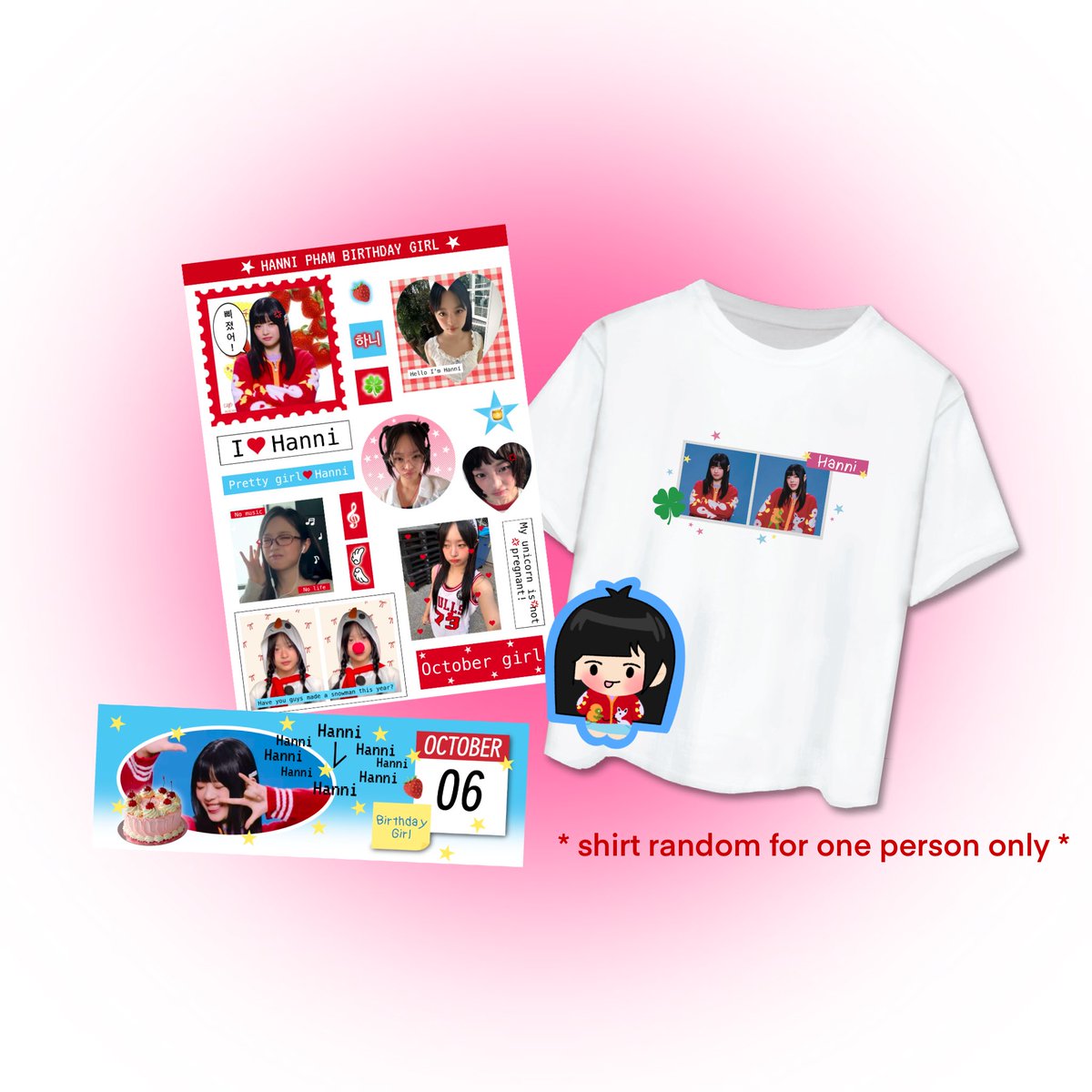 imvectorrr's tweet photo. pls kindly rt 🍓
Hanni birthday giveaway 🦦
❗️only 10 set ❗️

( ฟอร์มจะมาให้กรอกวันที่ 6 oct ตอน15:00ใต้โพสต์นี้นะคับ  )

#ตลาดนัดnewjeans #Hanni https://t.co/0ltkJelj9V