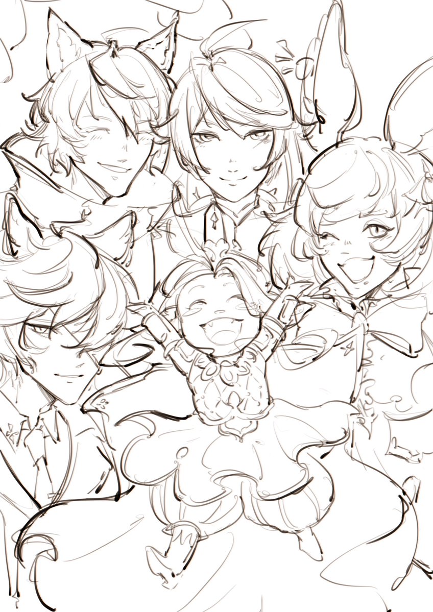 meduise's tweet photo. 光古戦場お疲れ様でした!!
happy end of light gw by your returner light player who was 6 years behind with the meta and was missing all the core characters for this run 🥹 https://t.co/40KtLwGYEB