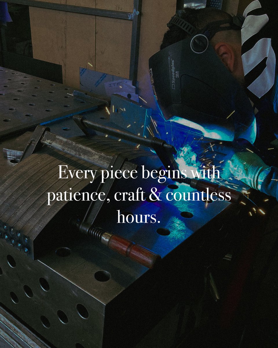 ClarkLysonmz4's tweet photo. Ten years ago, Superlife began in my father’s forge. What started as a passion for making became something bigger. Today, every object is still designed and made in Switzerland, shaped by craft, patience and countless hours of work. Thanks to you, https://t.co/uBZpBbITXw