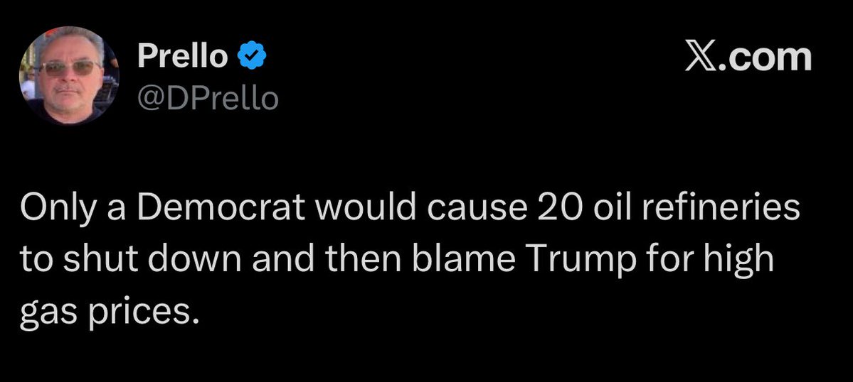 aintscarylarry's tweet photo. Only a republican would be dumb enough to think Democrats are responsible for high gas prices after trump caused this fuel crisis by starting and losing a war with Iran to distract from the fact that he is a child-raping pedophile. There is no redeeming these fucking idiots. https://t.co/xo5CBmIpWX