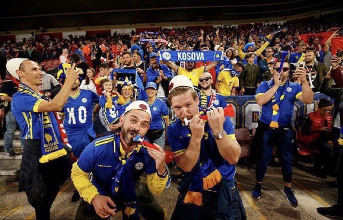kosovarfootball's tweet photo. Where in the world will you be watching #AUSKOS from? 🌍
Reply with a flag! 👇
📍We’re in Skenderaj tonight 🇽🇰 https://t.co/0IsvyCguE7