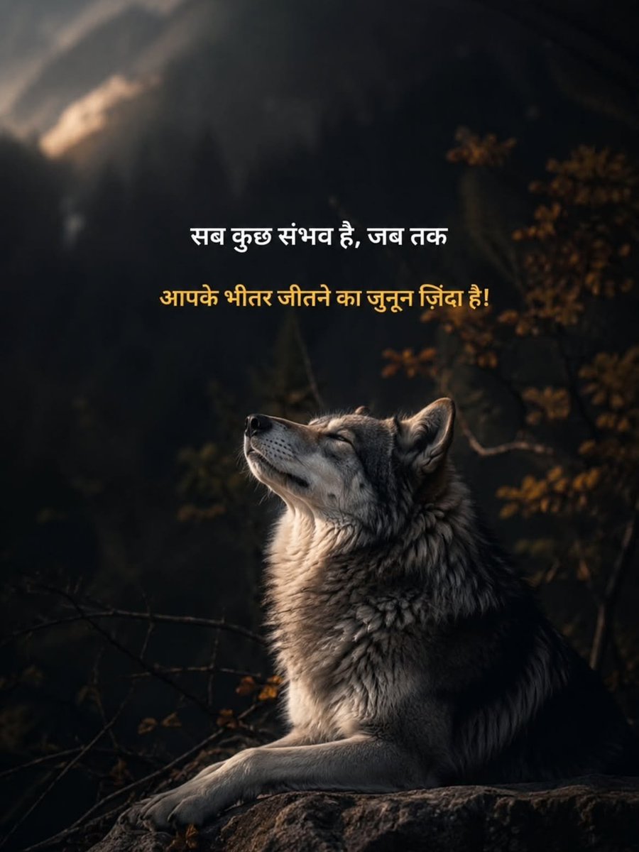 Raddidiary's tweet photo. सब-कुछ संभव है जब-तक 
आपके भीतर जीतने का जुनून जिंदा है.. https://t.co/2CxVJII0t2