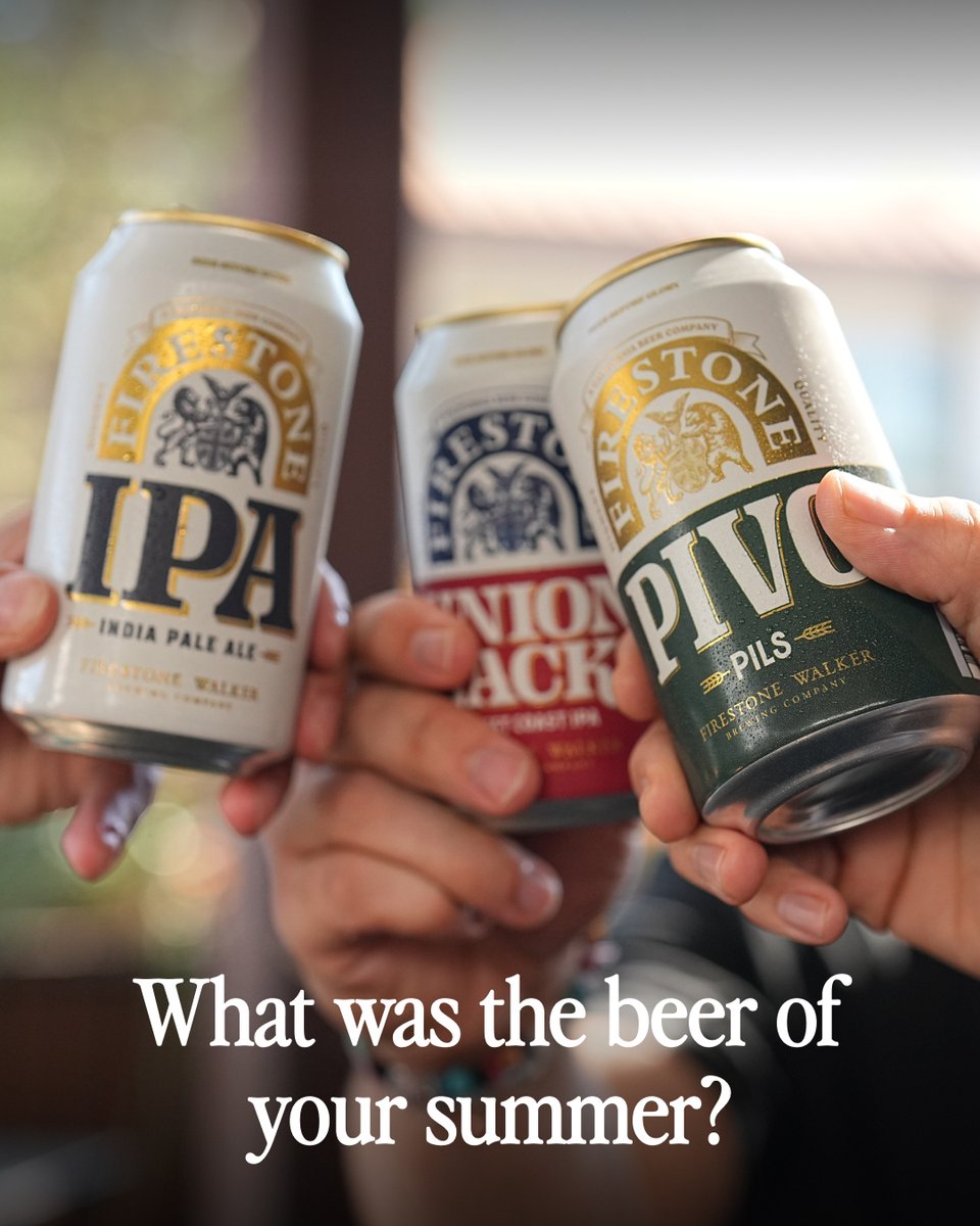 FirestoneWalker's tweet photo. Now that the season is officially over, what was the beer that had you reaching back in the cooler all summer? https://t.co/XWrWR2UOlr