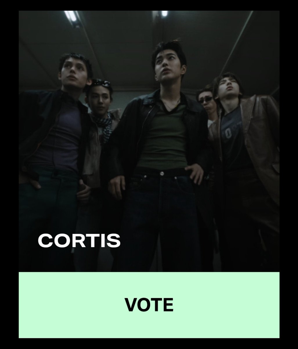 eomcoertis's tweet photo. EVERYONE 😭 THE VOTING SITE HAS NOW BEEN UPDATED AND CORTIS IS NOW IN TOP 3 FOR BEST NEW ARTISTS 😭😭

VOTING HAS BEEN CHANGED, THERES NO 10x/20x.. YOU HAVE TO GO TO SITE AND CLICK VOTE NOW! 

🔗: https://t.co/X5LFfztFT1

* Best New Artist voting will remain open into the live show.* 

#CORTIS #코르티스