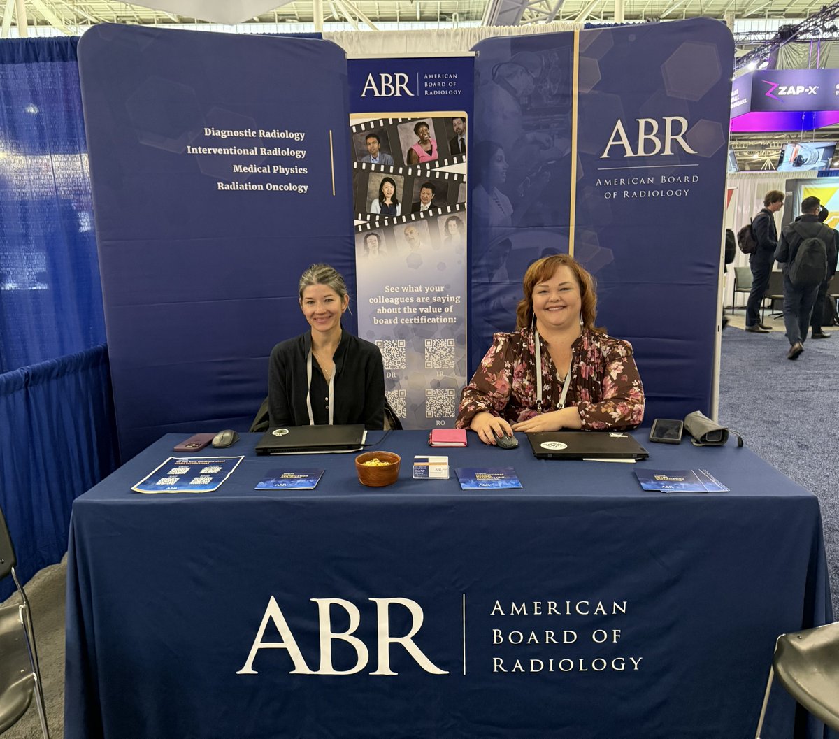 ABR_Radiology's tweet photo. We made it to Boston for #astro2026 and are ready to chat. Come see us at Booth #2453. @ABMSCert @ASTRO_org https://t.co/aeGKuxAJJO