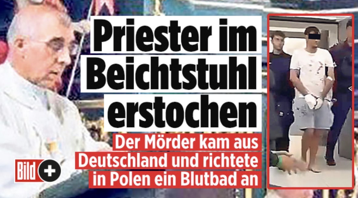 queru_lant's tweet photo. Hier suggeriert @BILD, der Täter wäre Deutscher. Dabei hat dieser Barbar einen ukrainischen Pass.

Das könnte man auch vor der Bezahlschranke erwähnen. https://t.co/COYhBc5UoW