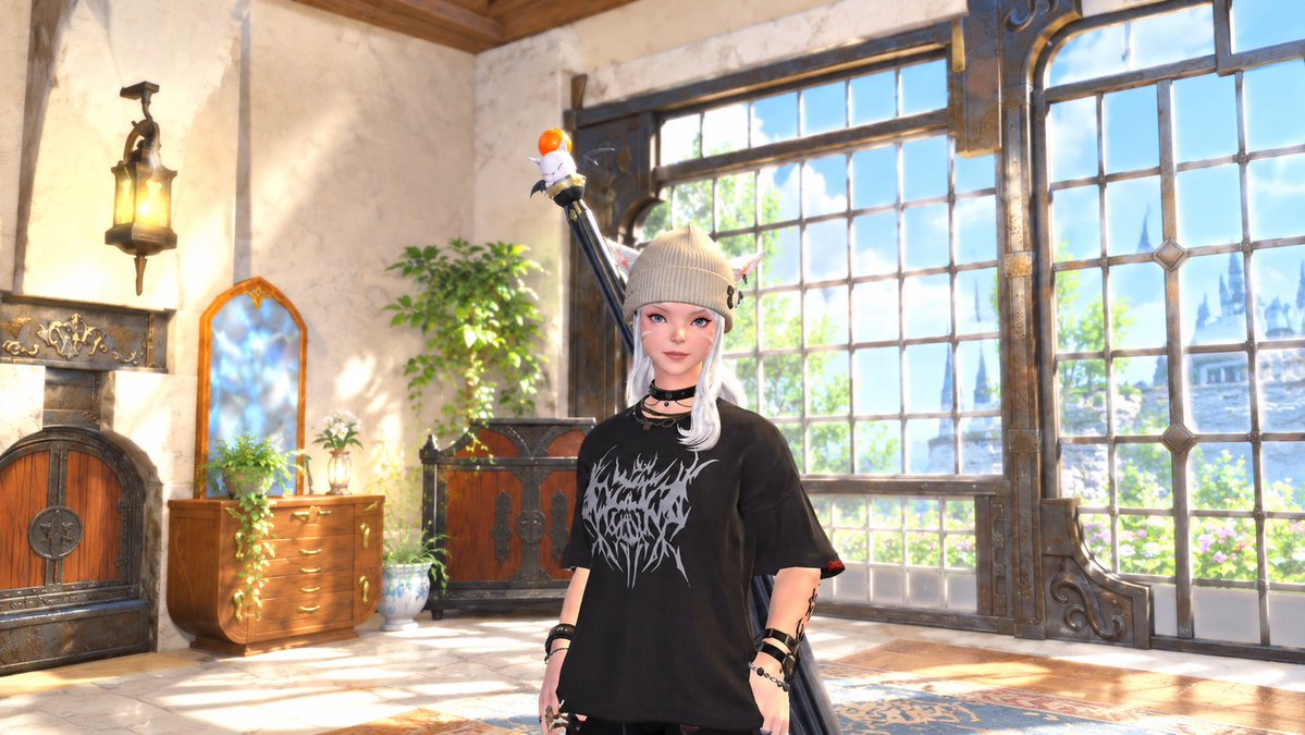 ff14ponzuu's tweet photo. フレさんに髪型貰った！
ももさんありがとう😊
金欠マンにプレゼントしてくれて
ありがたやー🙏🏻 https://t.co/JrTvXu9c0Z